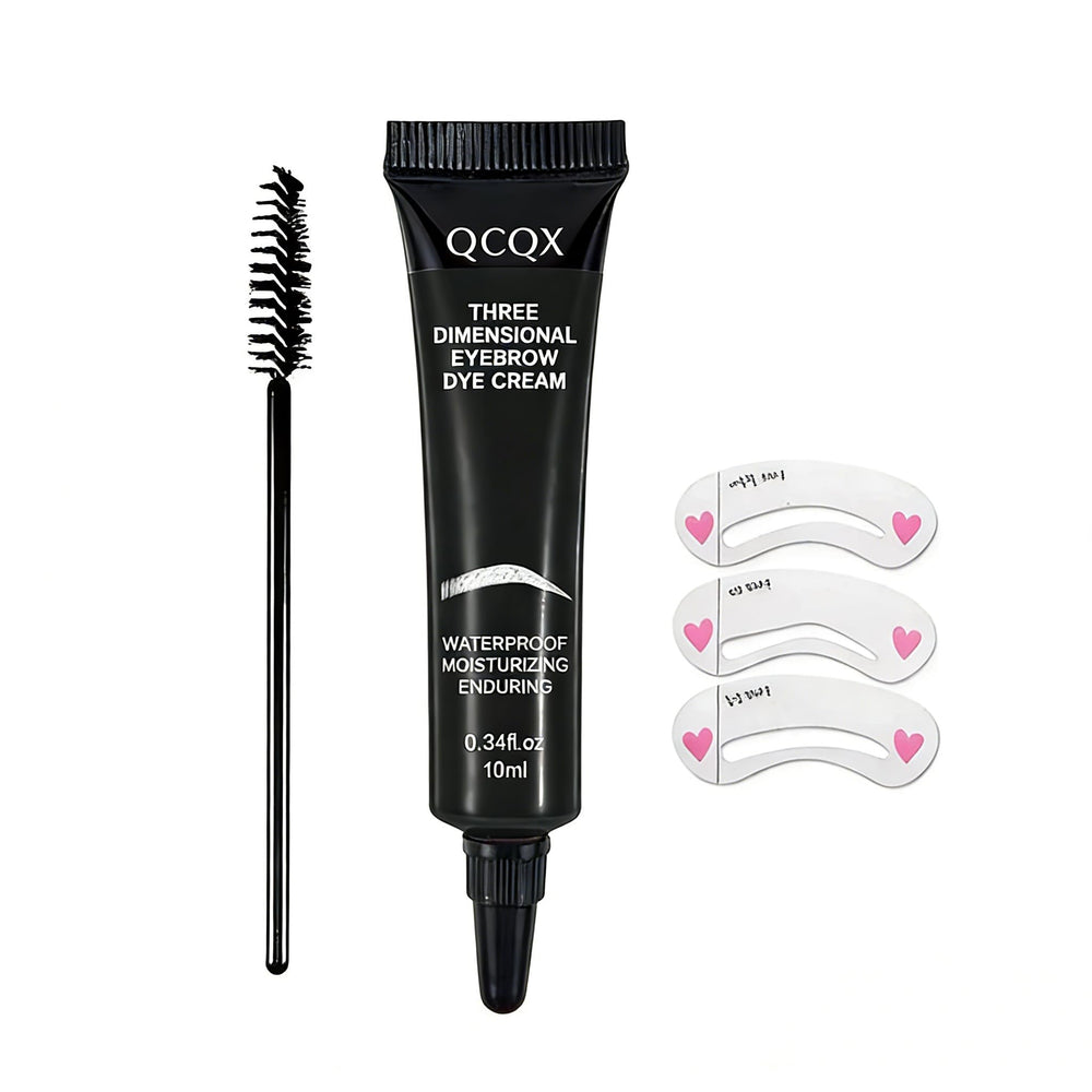 QCQX gel 3D para cejas: aplicación precisa para definición natural.