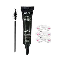 QCQX gel 3D para cejas: aplicación precisa para definición natural.