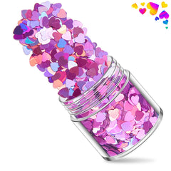 QDTK Adornos uñas corazón 3D: crea efecto dimensional de fácil uso.