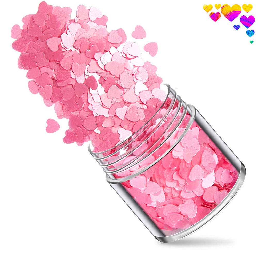 QDTK Destellos uñas San Valentín: brillos sutiles para un look romántico.