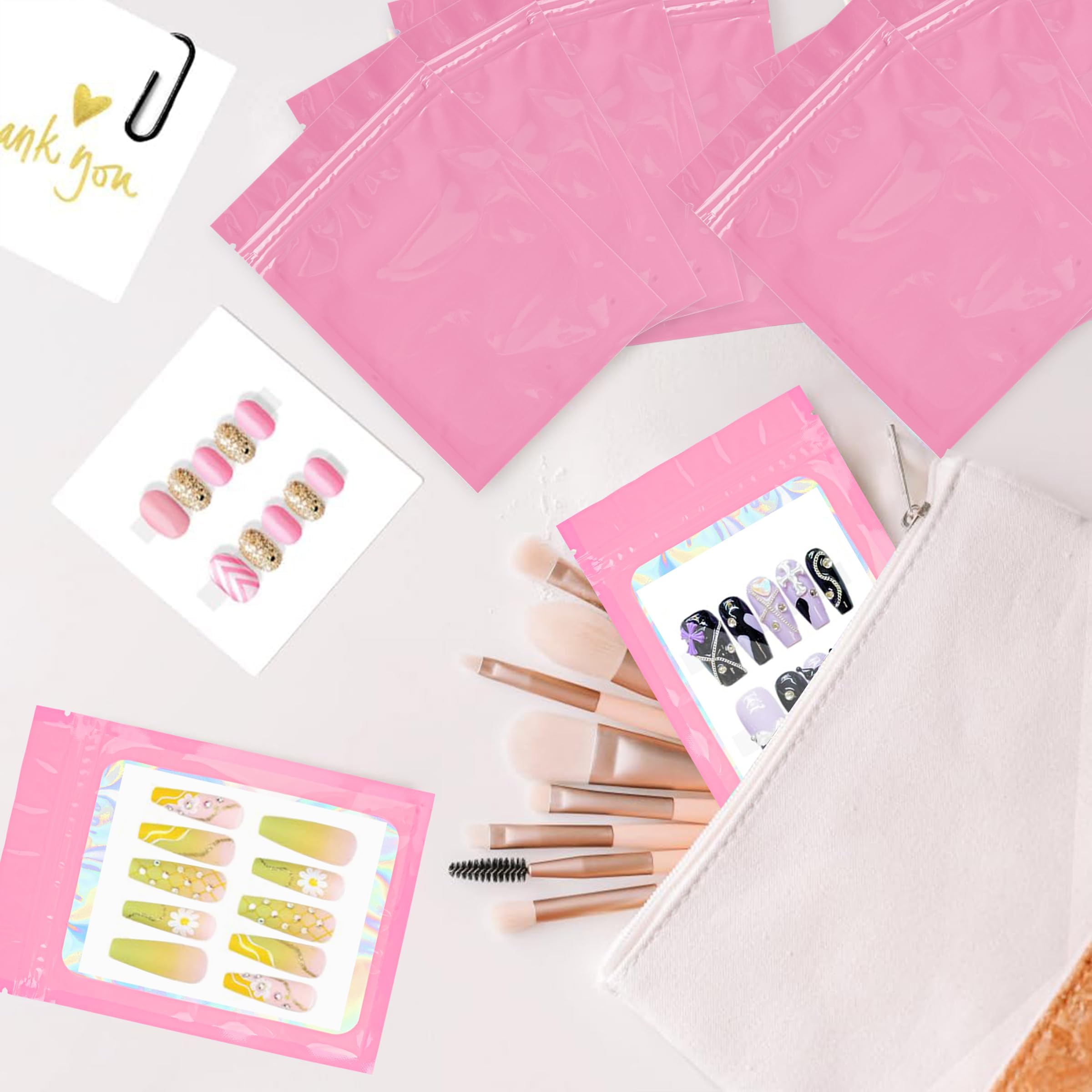 Qenk usos múltiples para pestañas y accesorios, útil en salones.