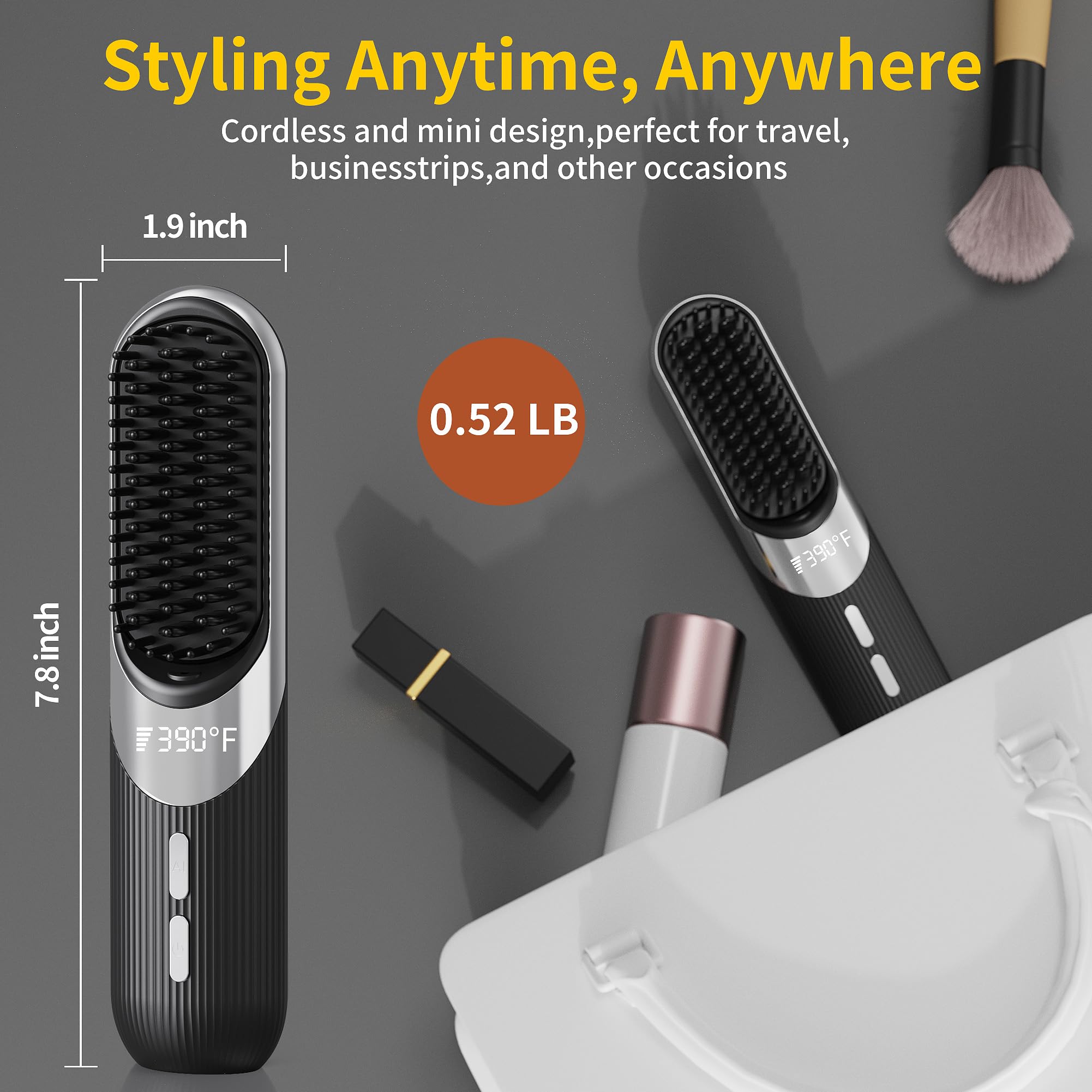 QEOWUO portable travel compact design conveys all-day convenience