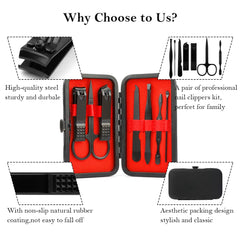QEYMN stainless steel nail clippers deliver precise, clean trims.