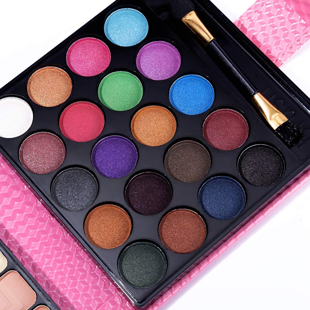 QiBest blushers provide pink and coral tones for a natural glow.