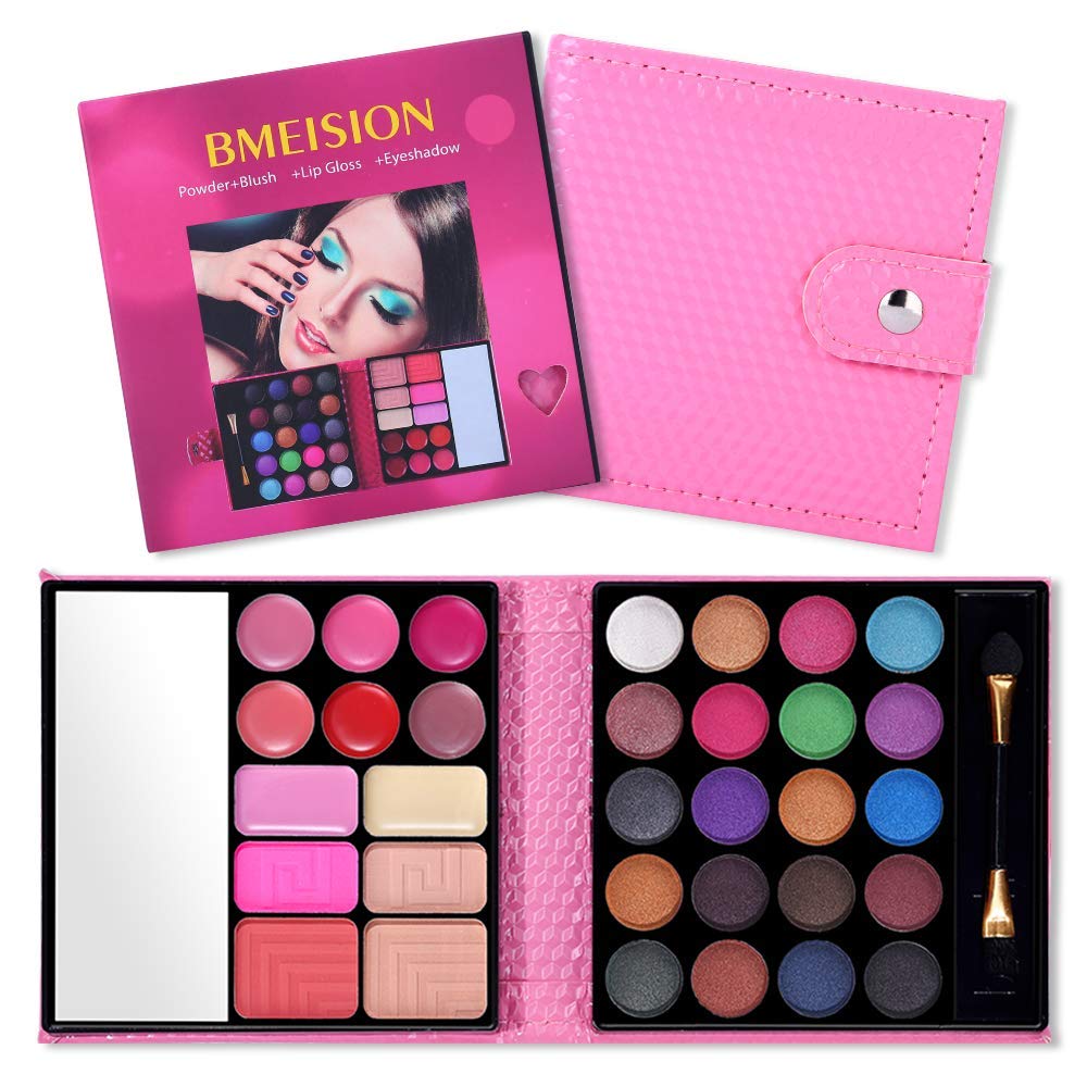 QiBest All-in-One kit eyeshadows offer rich payoff and easy blending.