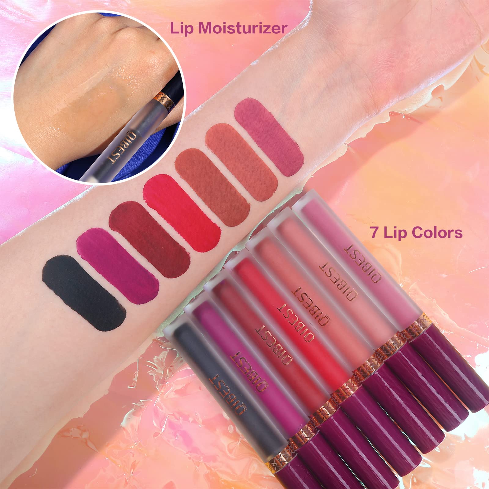 QiBest aplicador rellenador labios para volumen suave.