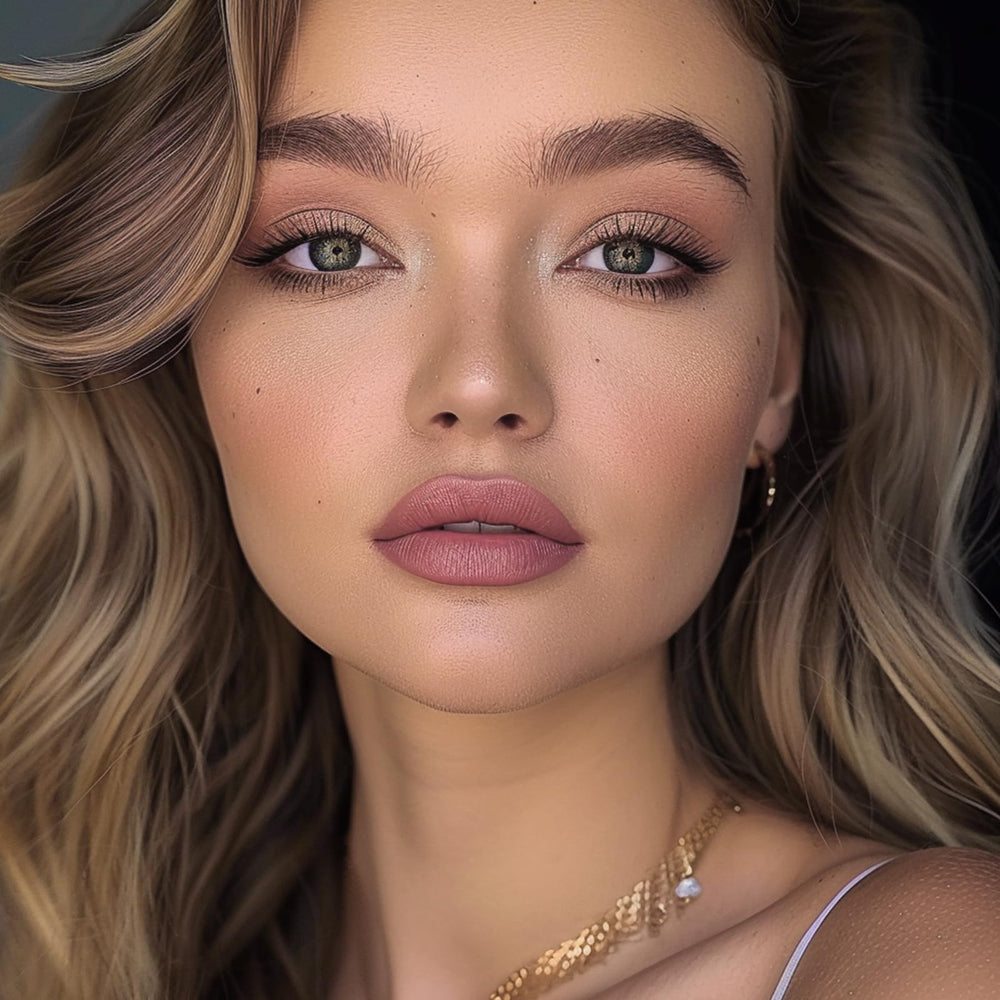 QiBest lipliner pencil tip displayed for crisp contours.