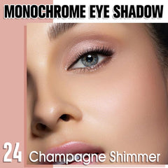 QIDSTERS Champagne Shimmer swatch on arm shows rich pigment and smooth blendability