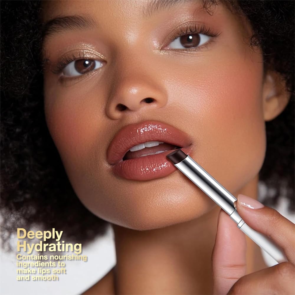 QIDSTERS Honey Lipstick Tinted Lip Balm application glide provides smooth, even coverage