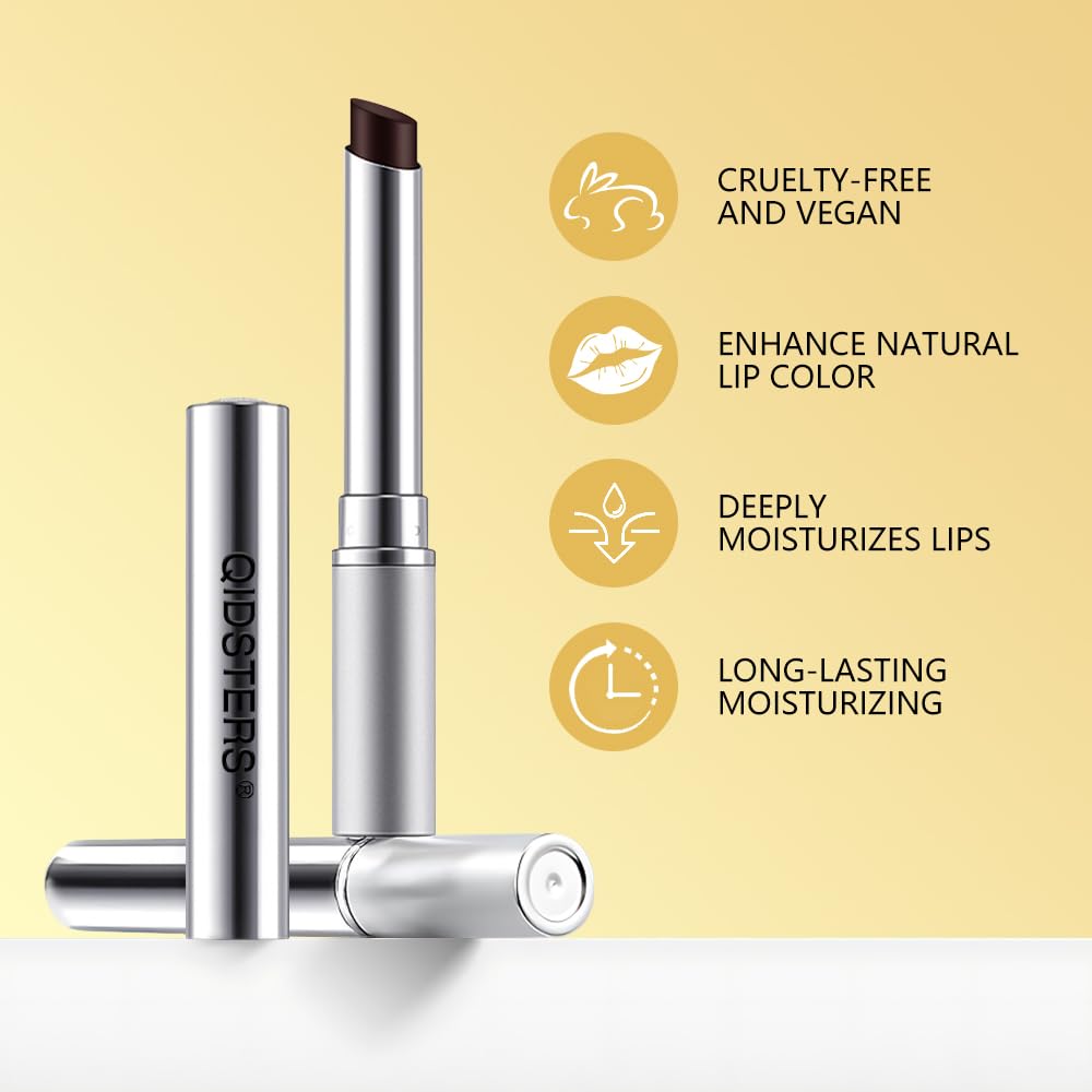 QIDSTERS Honey Lipstick Tinted Lip Balm natural glow for all skin tones