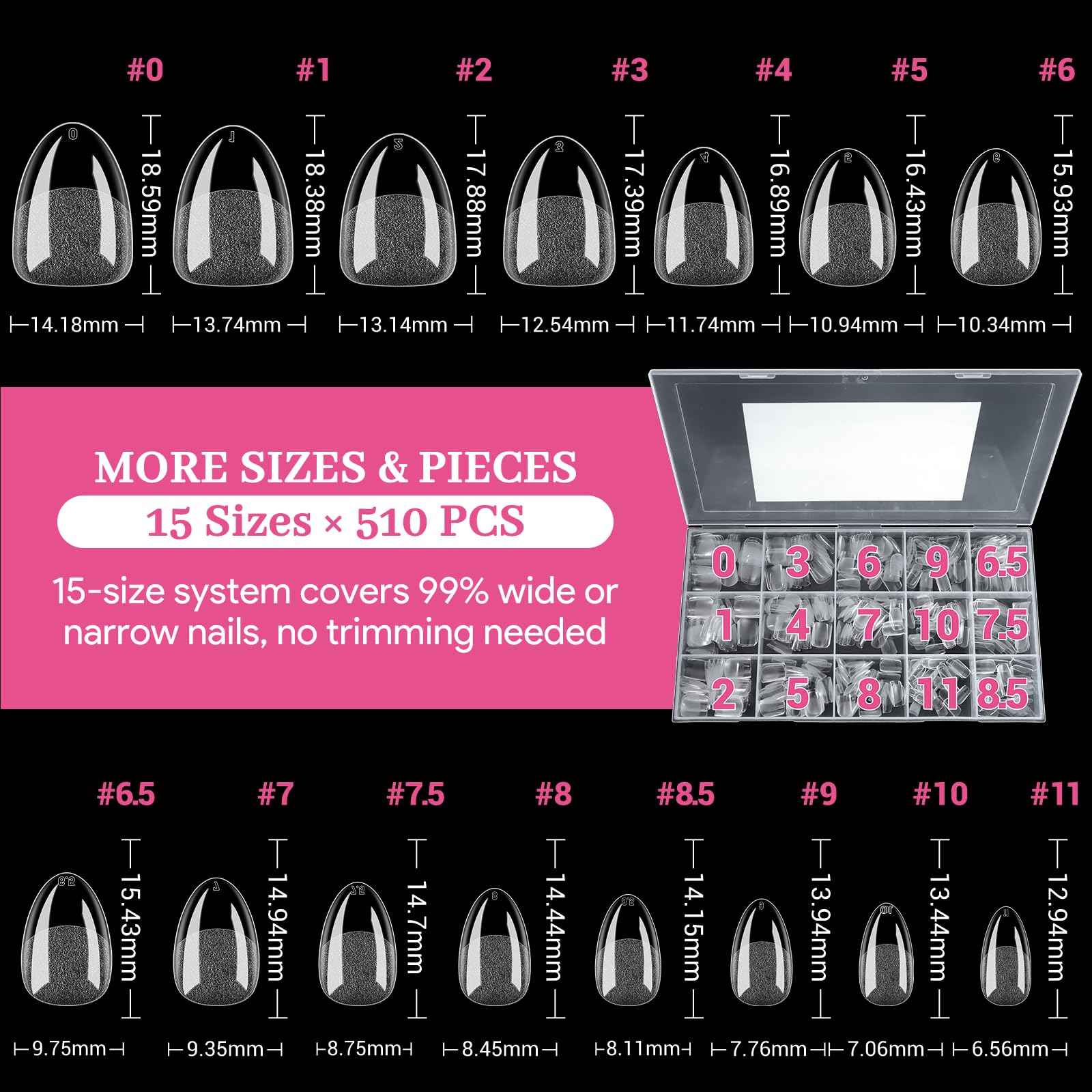 QIEK compatible with gel, acrylic, or dip powder for versatile nail art