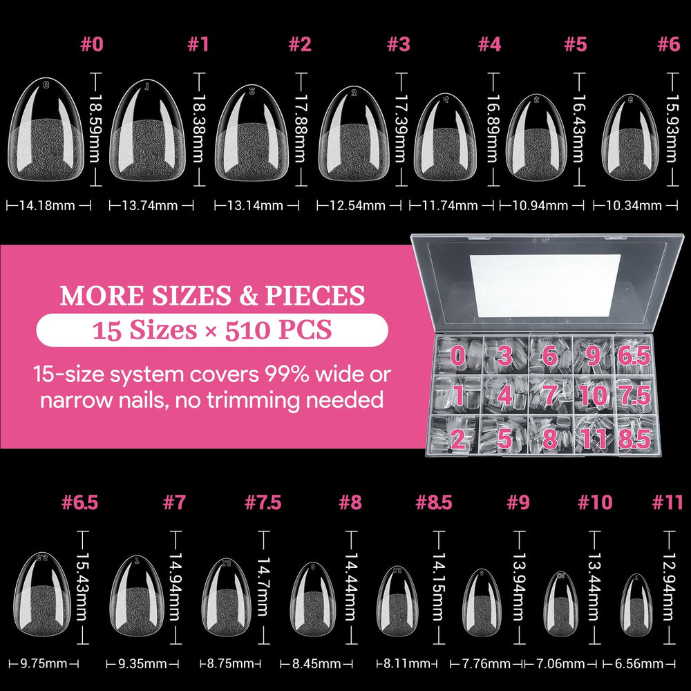 QIEK compatible with gel, acrylic, or dip powder for versatile nail art