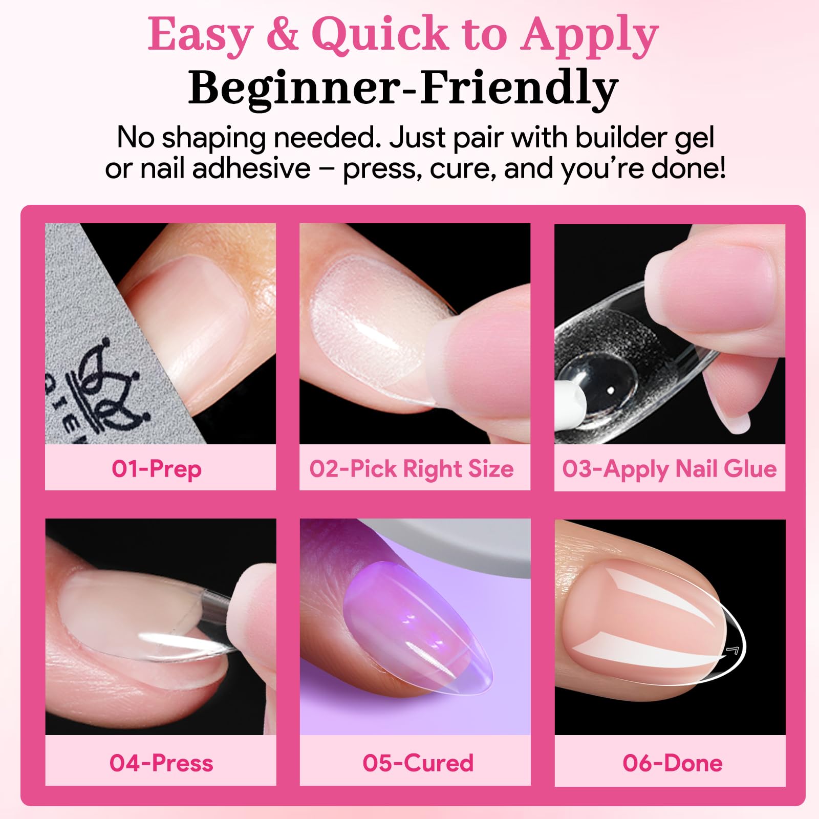 QIEK home-diy friendly tips ideal for salon-quality nails at home.
