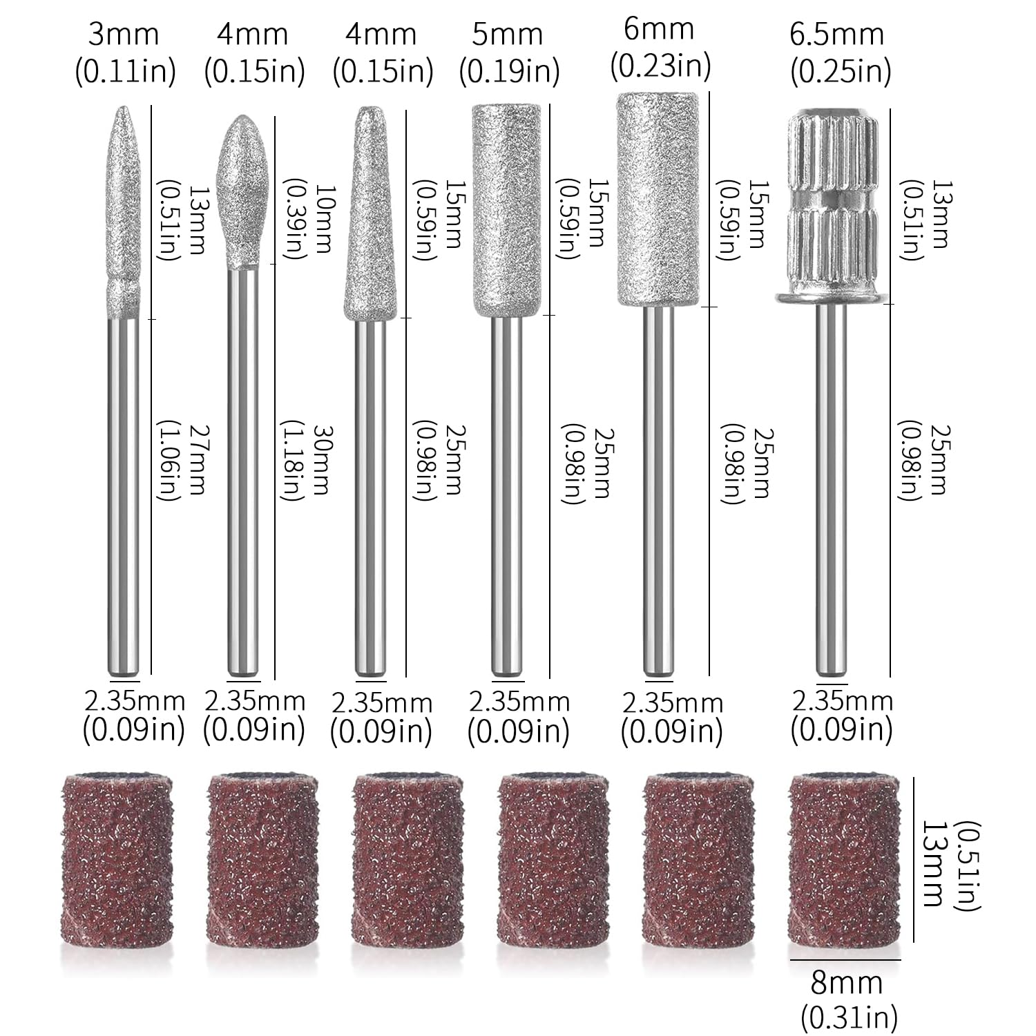 Qiifaiikooii professional manicure pedicure kit for salon-grade results.