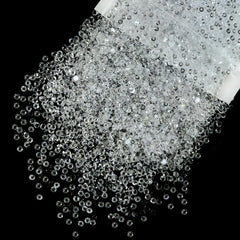 Qiipii 5300pcs transparent flatback rhinestones add brilliant sparkle to crafts