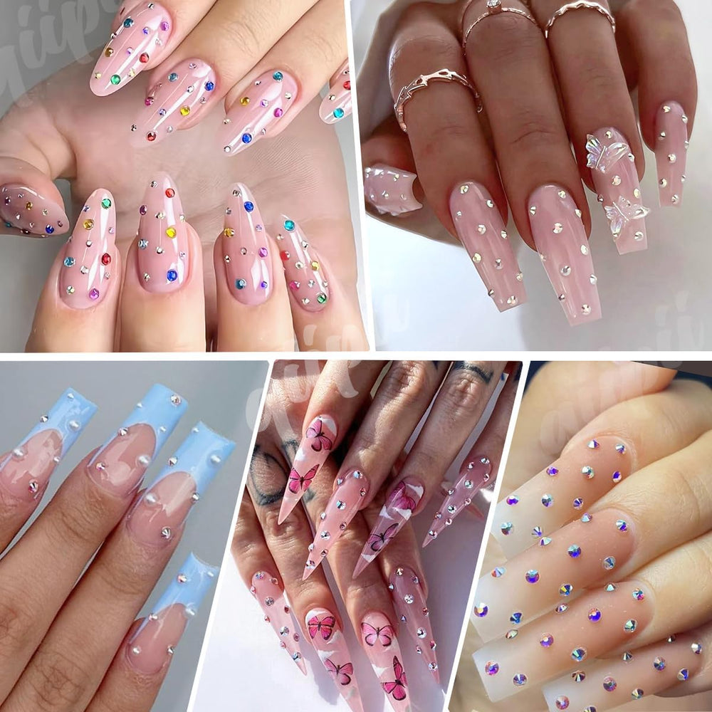 Qiipii eco-friendly resin rhinestones keep crafts sparkly with lightweight material.