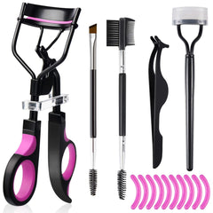 qiipii eyelash curler kit lash curler: smooth lift for natural lashes