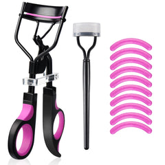 qiipii Eyelash Curler with Comb for a clean, lifted curl on natural lashes.
