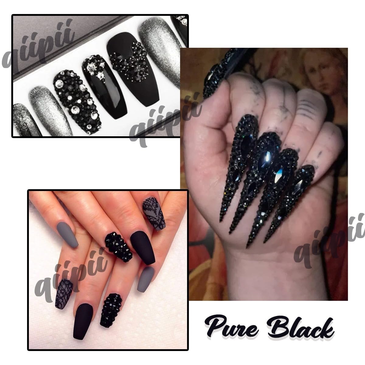 Qiipii jelly stones flatback ideal for nail art