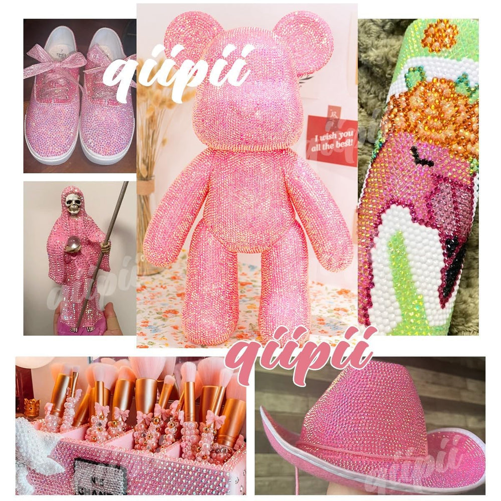qiipii piedras de resina para ropa y accesorios