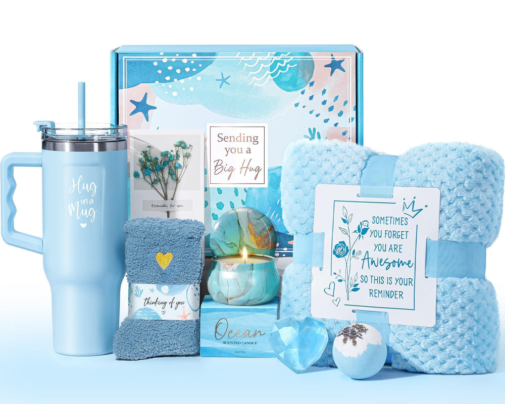 Qinline gift box with card, ideal for a thoughtful birthday gesture
