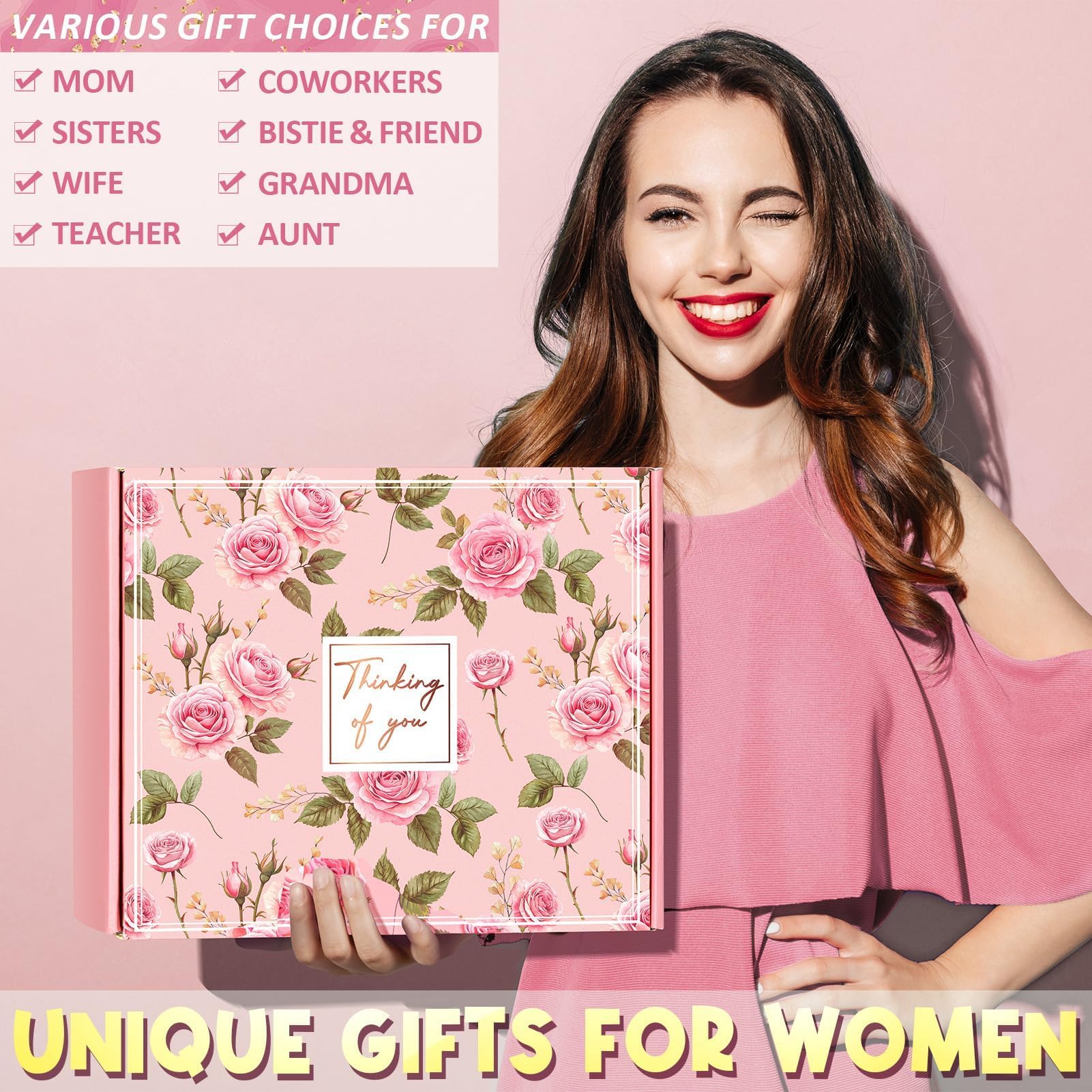 Qinline elegant gift box with card for thoughtful gifting