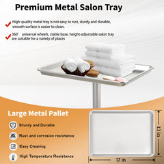 Qinrunkoi-hair-stylist-tray 17x13in demonstrates large tool surface.