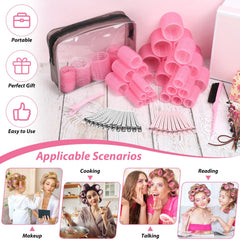 Qinzave five size options for creating waves and curls of different sizes.