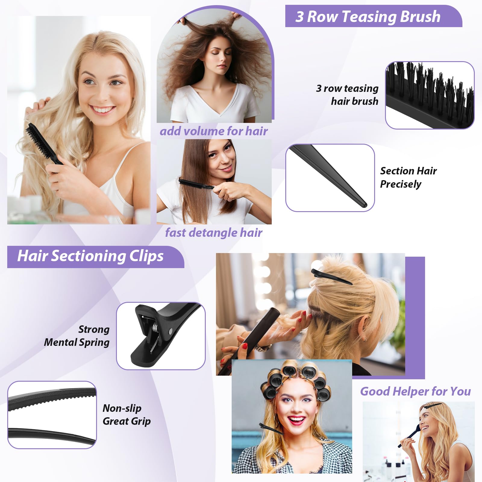 Qinzave small rollers 1.25 inch for soft, refined curls.