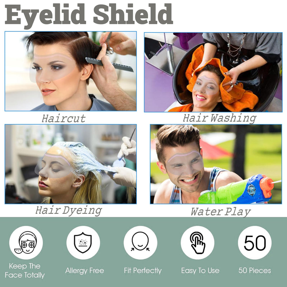 QIOOLEEO cataract surgery eye shield keeps eyes dry and protected.