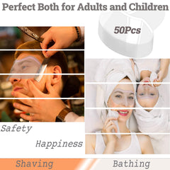 QIOOLEEO clear face shield stays lightweight and comfortable during showers.