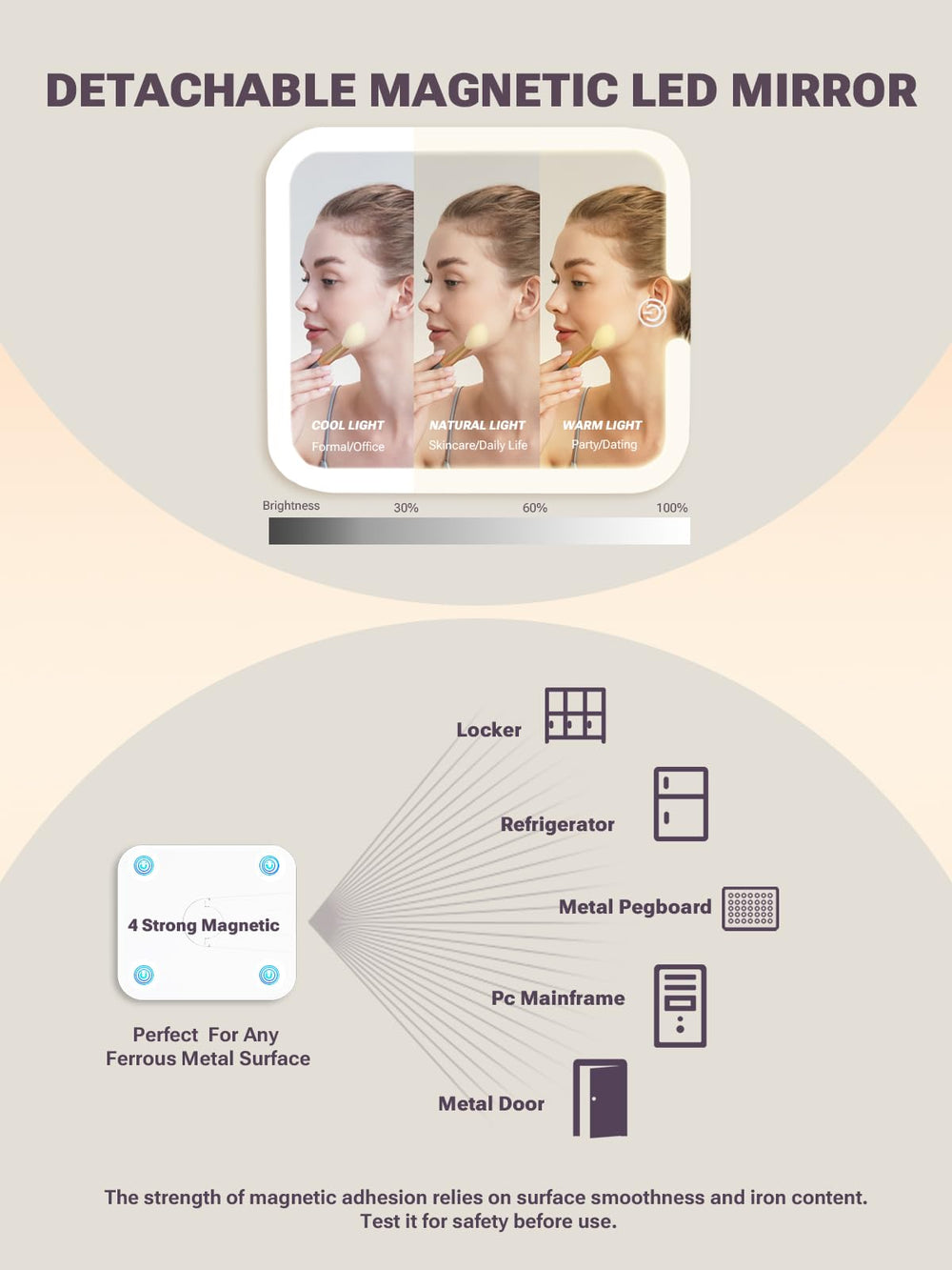Qislee waterproof travel case protects cosmetics during travel