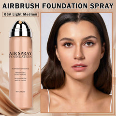 QIUFSSE aerógrafo aplicación: textura suave para cobertura uniforme y natural.