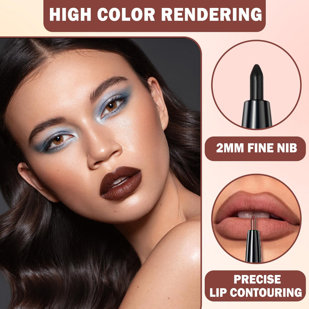 QIUFSSE long wear makeup stays vibrant through daily activities