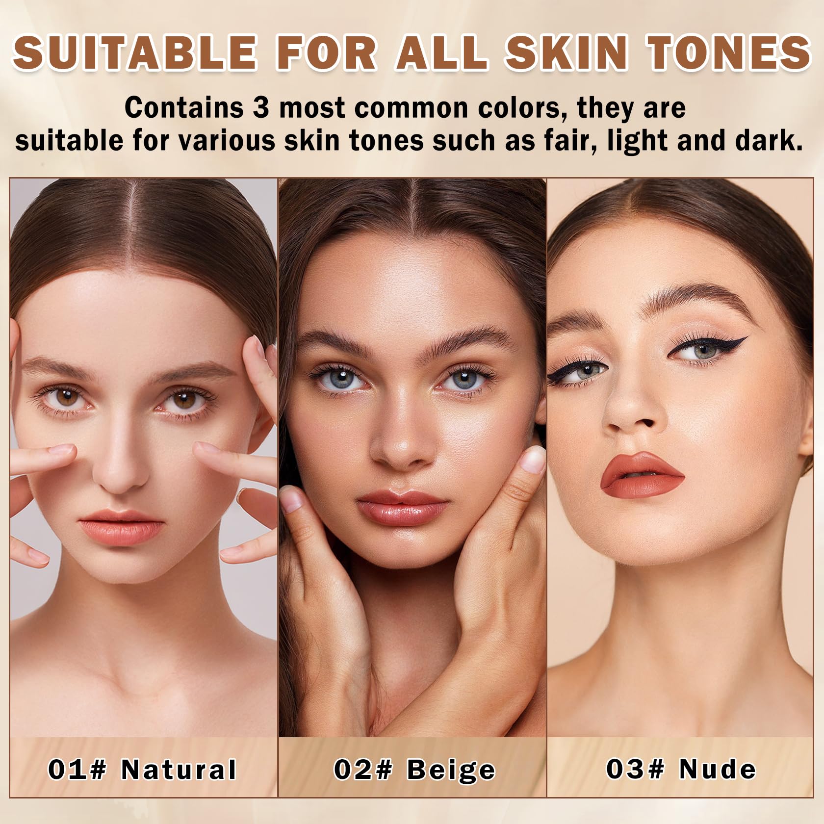 QIUFSSE Regalo ideal para aficionados al maquillaje que desean un acabado profesional