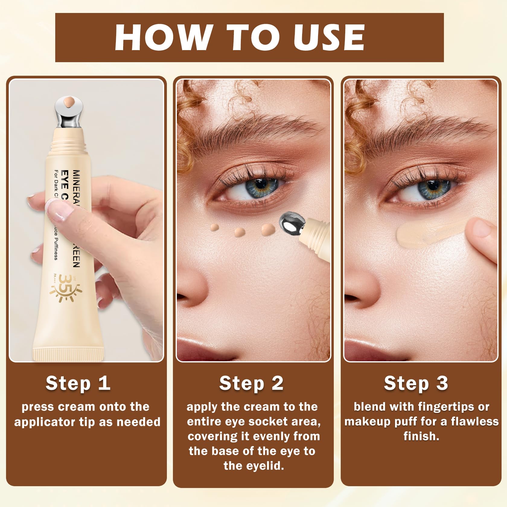 QIUFSSE SPF 35 packaging highlights sunscreen protection.