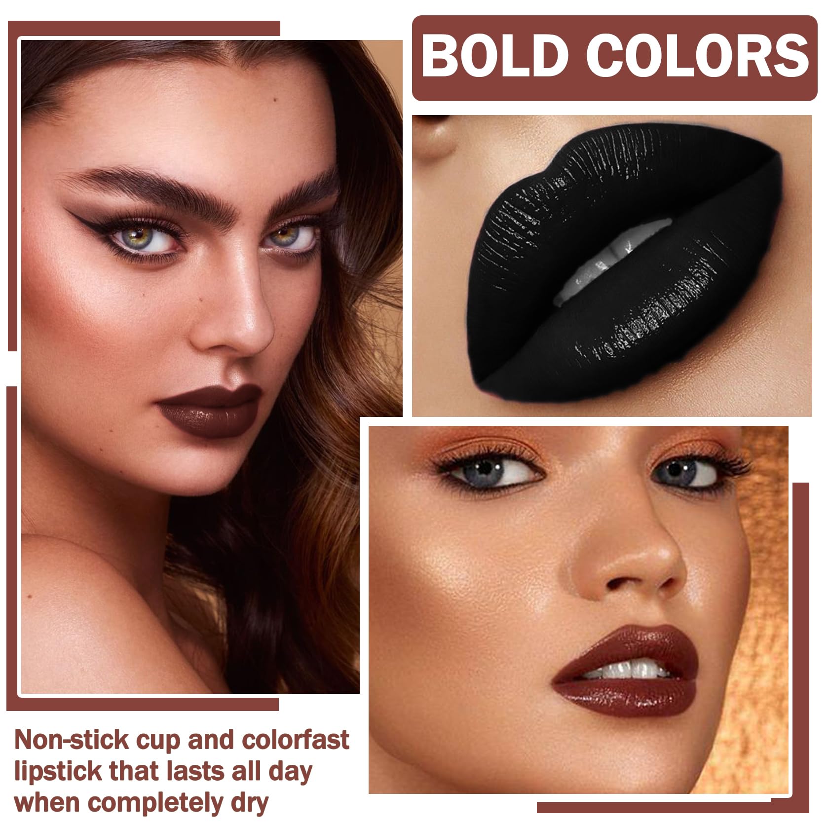 QIUFSSE waterproof smudge proof finish resists transfer all day