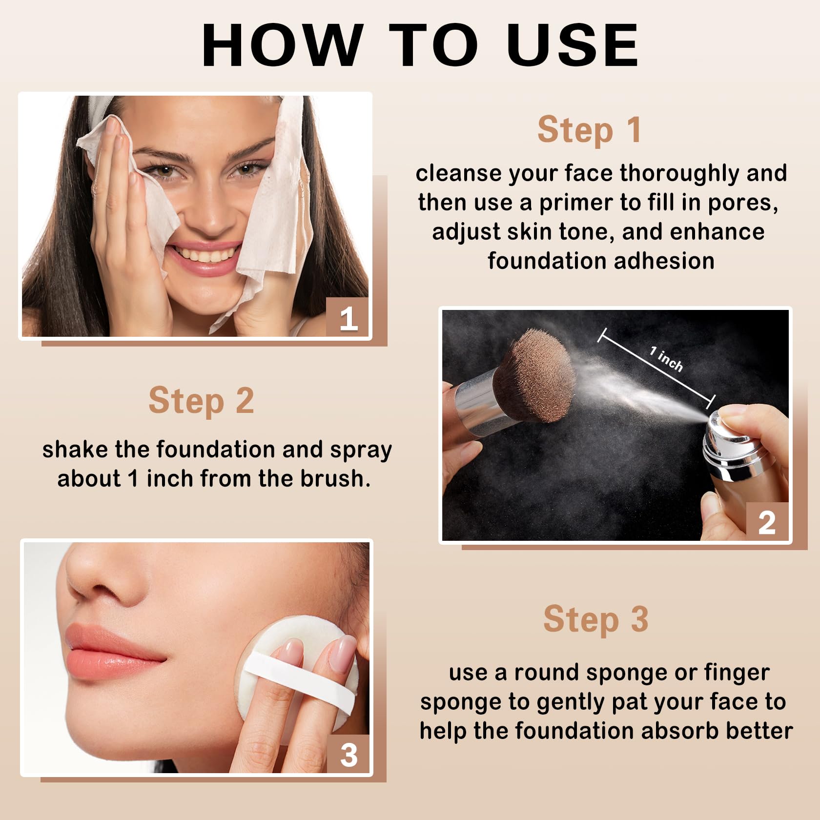 QIUFSSE Magic Minerals: textura ligera para uso cómodo todo el día.