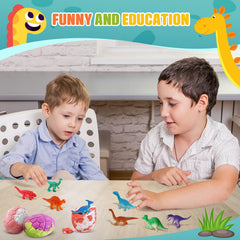 Qivatex bombas de baño, dinosaurio interior seguro para juego.