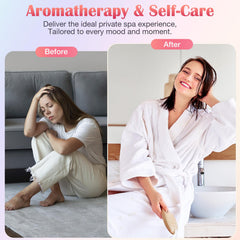 Qivatex bomba de ducha aromaterapia pomelo: frescura cítrica para despertar los sentidos.