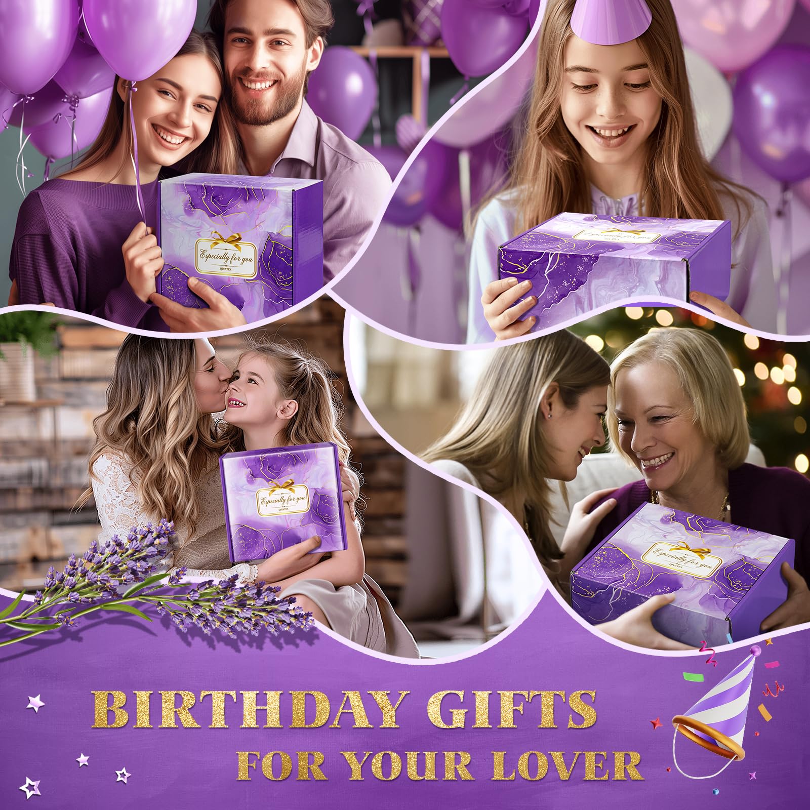 Tarjeta mariposa de deseos de Qivatex, toque personal para expresar gratitud.