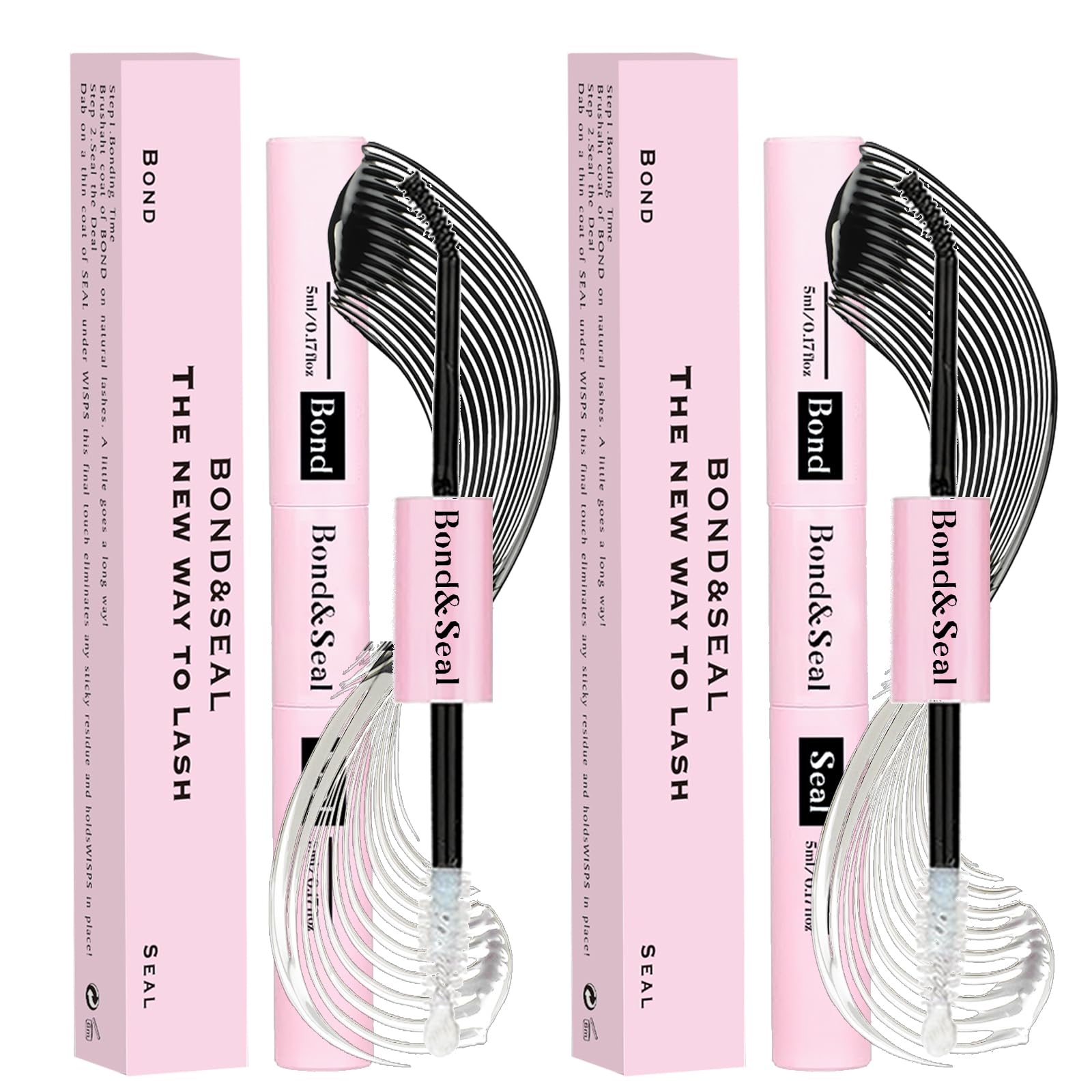 Qiveaory 72h hold lash look with natural finish.