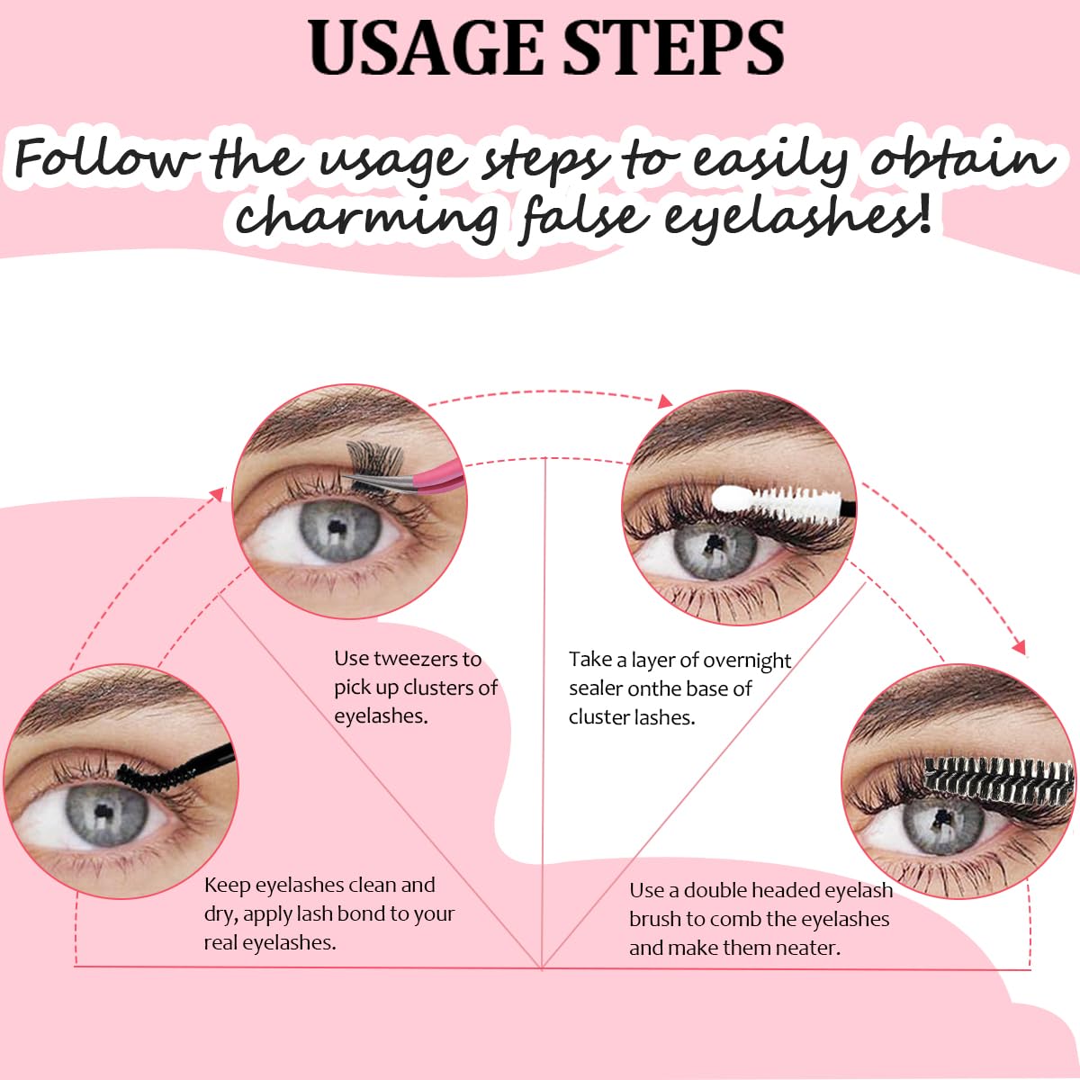 Qiveaory cap keeps the eyelash brush clean during storage.