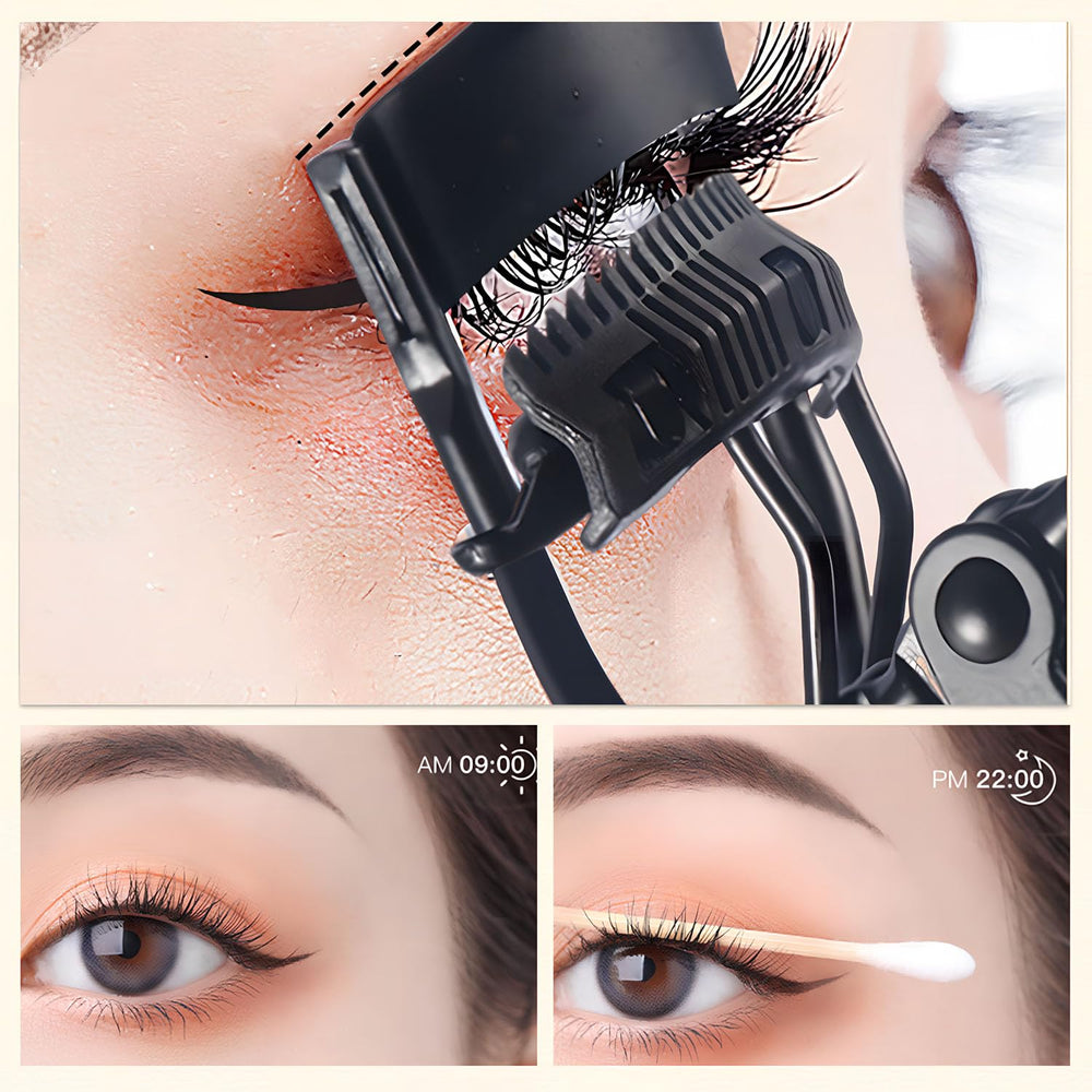 Qivorimith curling tool lifts and defines lashes with ease.