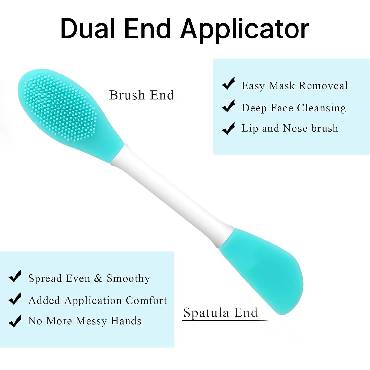 Qivorimith food-grade silicone material shown for skin-friendly use.