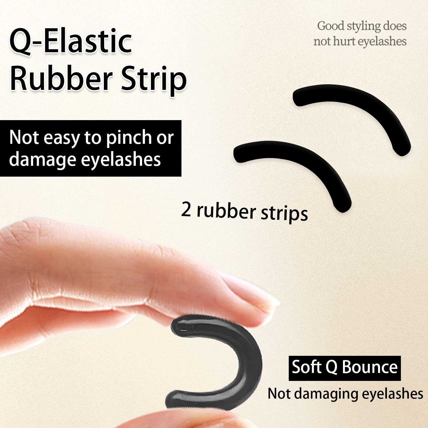 Qivorimith hooded-eye curler designed for beginners and everyday use.