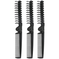 Qjaiune two-headed anti-static hair tool for scalp massage and detangling.
