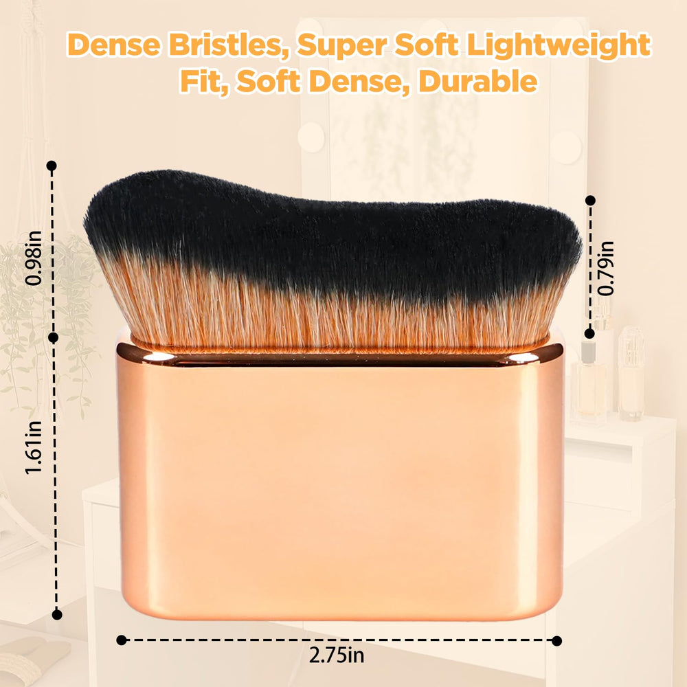 QJKLWV bronzer blending brush supports precise contour and highlight.