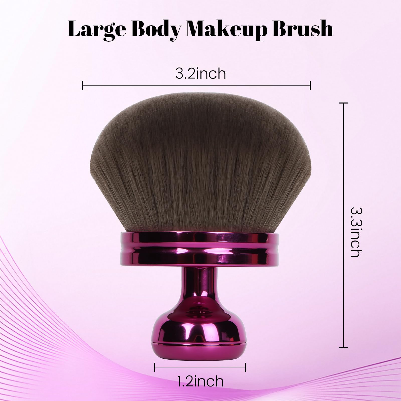 QJKLWV Large body tanner brush covers big areas quickly and evenly
