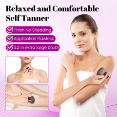 QJKLWV Back applicator reaching hard-to-reach areas for a seamless tan